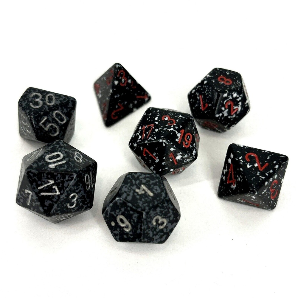 Lot Of OOP Chessex Ninja‎ Space 25318 LE166 25308 RPG D&D Dice